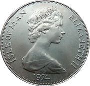 1 Crown - Elizabeth II Winston Churchill obverse image