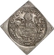 2 Thalers - Charles Ferdinand Vasa Klippe, Bohemia, 1631 reverse image