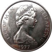 1 Crown - Elizabeth II Silver Jubilee Appeal obverse image
