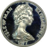 1 Crown - Elizabeth II Silver Jubilee Appeal; silver issue obverse image