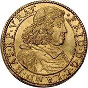 1 Ducat - Frederick of Hesse-Darmstadt obverse image
