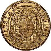 1 Ducat - Frederick of Hesse-Darmstadt, Bohemia, 1679-1682 reverse image