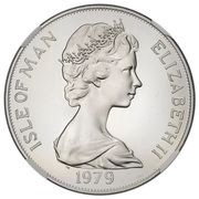 1 Crown - Elizabeth II Tynwald; Platinum Proof obverse image