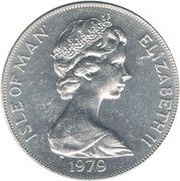 1 Crown - Elizabeth II Tynwald obverse image