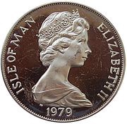 1 Crown - Elizabeth II Tynwald obverse image