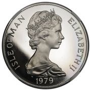 1 Crown - Elizabeth II Tynwald; Platinum Proof obverse image