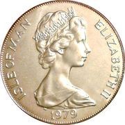 1 Crown - Elizabeth II Millennium of Tynwald obverse image
