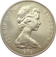 1 Crown - Elizabeth II Tynwald obverse image