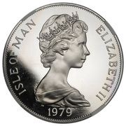 1 Crown - Elizabeth II Tynwald; Platinum Proof obverse image