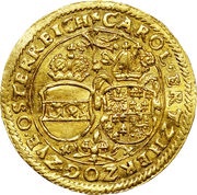2 Ducats - Charles Shooting Festival in Neisse obverse image