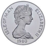 1 Crown - Elizabeth II Olympics; Platinum Proof obverse image