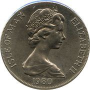 1 Crown - Elizabeth II Queen Mother obverse image