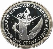 1 Crown - Elizabeth II Duke of Edinburgh Award Scheme, United Kingdom, 1981 reverse image