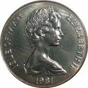 1 Crown - Elizabeth II Louis Braille obverse image