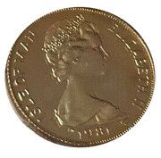 1 Crown - Elizabeth II Louis Braille; Gold Proof 9ct obverse image