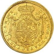 6 Ducats - Francis Louis, Bohemia, 1730 reverse image
