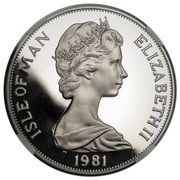1 Crown - Elizabeth II Sir Francis Chichester; Platinum Proof obverse image