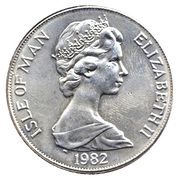 1 Crown - Elizabeth II World Cup; Silver Proof Issue obverse image