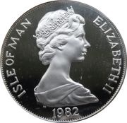 1 Crown - Elizabeth II World Cup in Spain obverse image