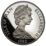 1 Crown - Elizabeth II H.M.S. Bounty; Platinum Proof obverse image