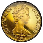 1 Crown - Elizabeth II H.M.S. Victory; Gold Proof obverse image