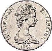 1 Crown - Elizabeth II P.S. Mona's Queen II obverse image