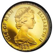 1 Crown - Elizabeth II P.S. Mona's Queen II; Gold Proof obverse image