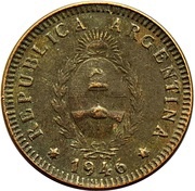 2 Centavos obverse image