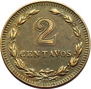 2 Centavos reverse image