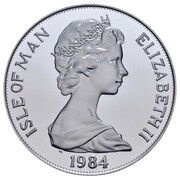 1 Crown - Elizabeth II Athletics; Platinum obverse image
