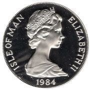 1 Crown - Elizabeth II Athletics; Silver clad obverse image
