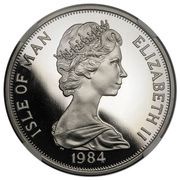 1 Crown - Elizabeth II College of Arms; Platinum obverse image