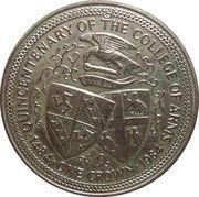 1 Crown - Elizabeth II College of Arms; King Richard III, United Kingdom, 1984 reverse image