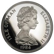 1 Crown - Elizabeth II Commonwealth Parliamentary Conference; Speaker Gawne's chair; Platinum obverse image