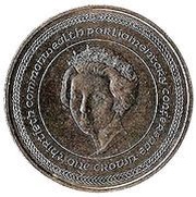 1 Crown - Elizabeth II Commonwealth Conference; Princess Anne, United Kingdom, 1984 reverse image