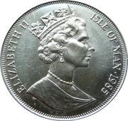 1 Crown - Elizabeth II Wedding of the Queen Mother and the Duke of York obverse image