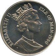 1 Crown - Elizabeth II World Cup Mexico - Players on Map obverse image