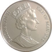 1 Crown - Elizabeth II World Cup Mexico - Scoring from Close Range obverse image
