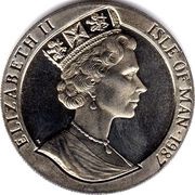 1 Crown - Elizabeth II Constitution obverse image