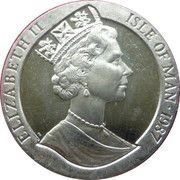 1 Crown - Elizabeth II America's Cup Challenge obverse image