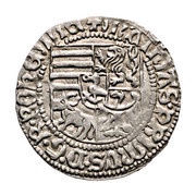 1 Groshen - Matthias Corvinus obverse image
