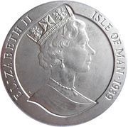 1 Crown - Elizabeth II George Washington obverse image