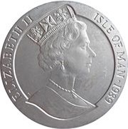 1 Crown - Elizabeth II George Washington obverse image