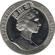 1 Crown - Elizabeth II Royal Visit obverse image