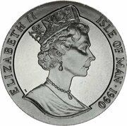1 Crown - Elizabeth II "Penny Black" obverse image