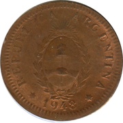 2 Centavos obverse image