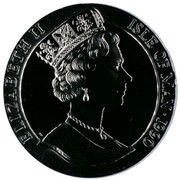 1 Crown - Elizabeth II "Penny Black"; Silver Proof Issue obverse image