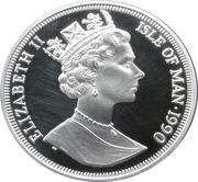 1 Crown - Elizabeth II World Cup - Italy obverse image