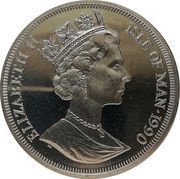 1 Crown - Elizabeth II Winston Churchill obverse image