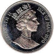 1 Crown - Elizabeth II Winston Churchill obverse image